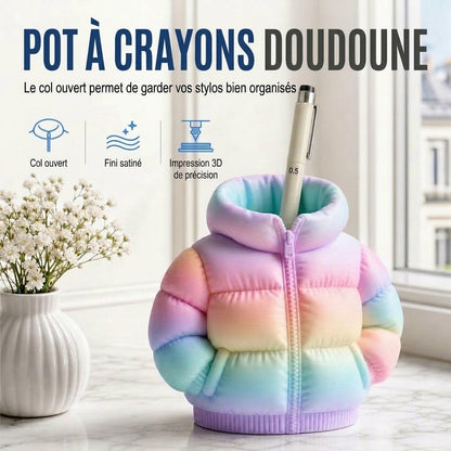 VaraLiving™ Pot à Crayons Design Amortisseur Imprimé 3D