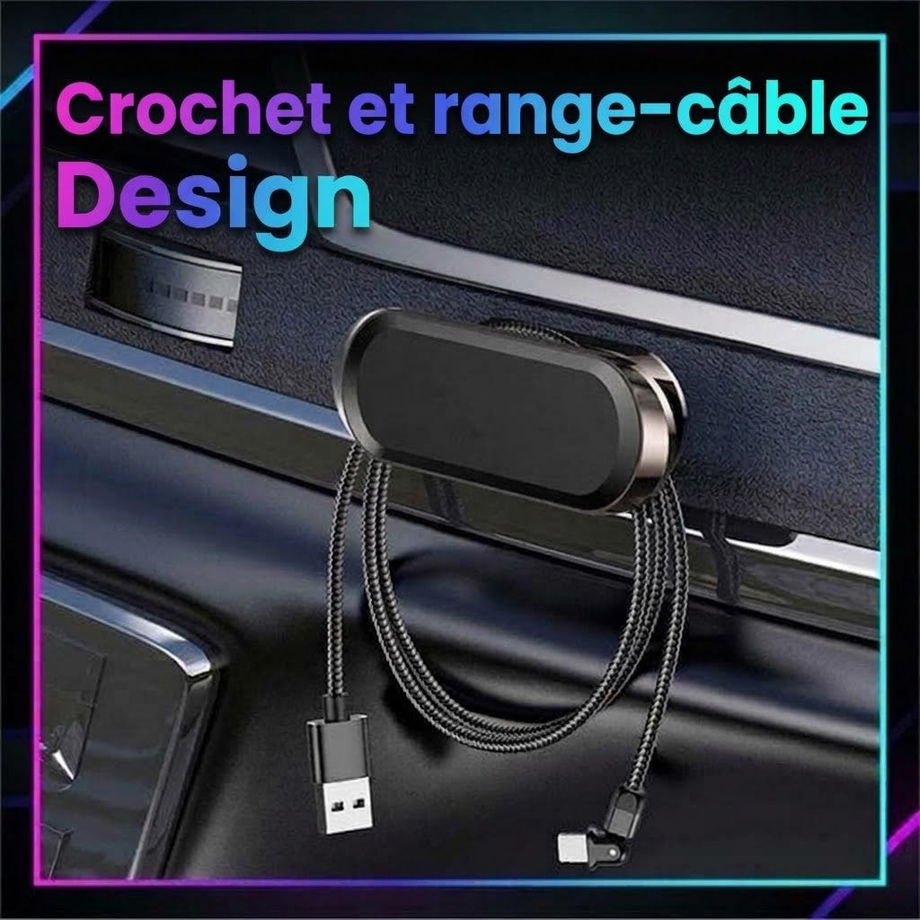 Support de voiture magnétique flexible NovaPulse™ | Ultra-robuste et aimant extra puissant