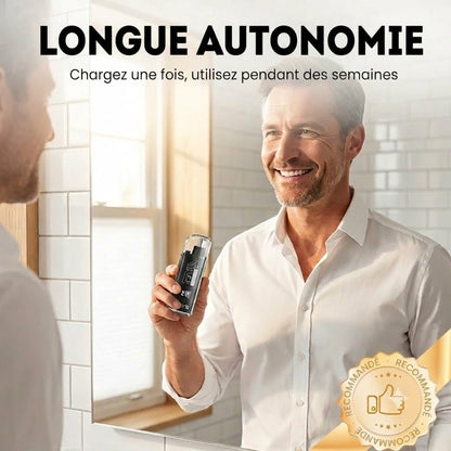 SilkEase™ Tondeuse Nez & Oreilles de Précision avec Écran LED