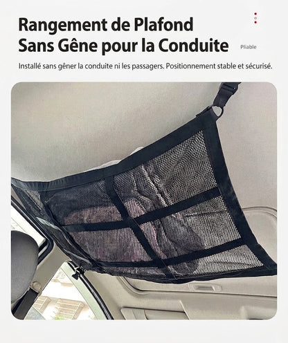 SilkEase™ Filet de Rangement Plafond pour Voiture