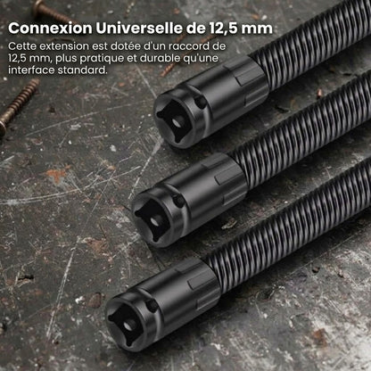 Rallonge d'embout flexible pour espaces restreints OmniLiving™ | Arbre pliable à 360° pour perceuse
