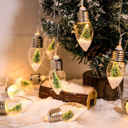 VaraLiving™ Guirlande LED Ampoules de Noël (Intérieur & Extérieur)