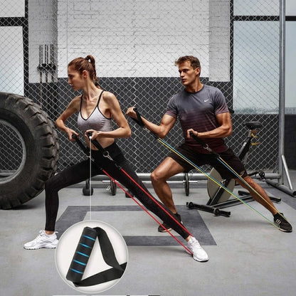 Élastique de fitness réglable multifonctionnel NovaPulse™ | Bande de résistance pour l'entraînement à domicile