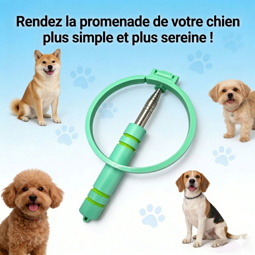 Ramasse-Crottes Télescopique & Portable – Pour des Balades Propres et Faciles