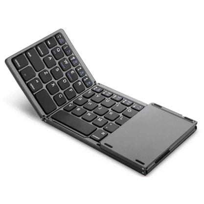 SilkEase™ Clavier Bluetooth Sans Fil Pliable | Mini Clavier Universel & Portable