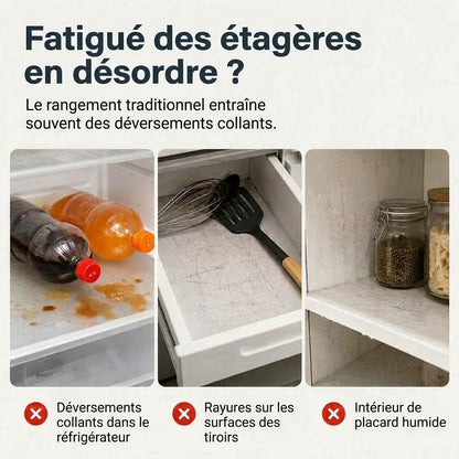 Tapis imperméable pour réfrigérateur OmniLiving™&nbsp;