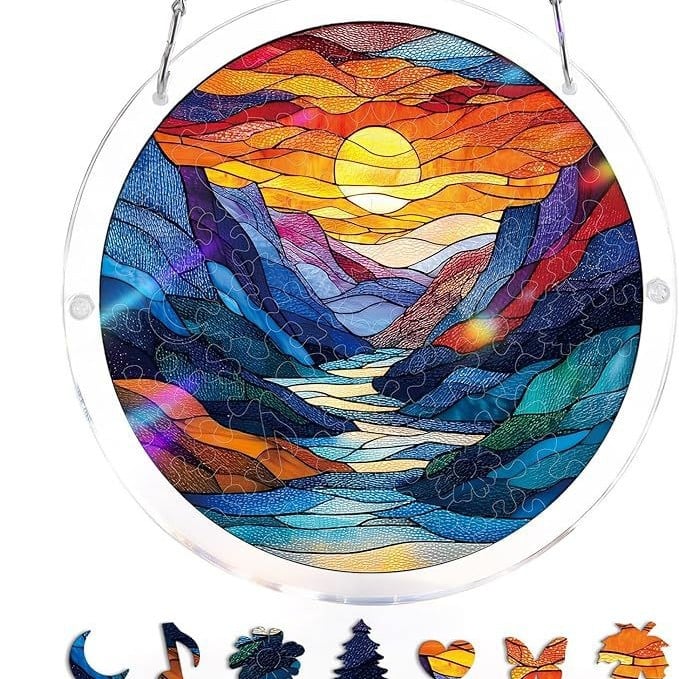 Attrape-Soleil Puzzle en Acrylique