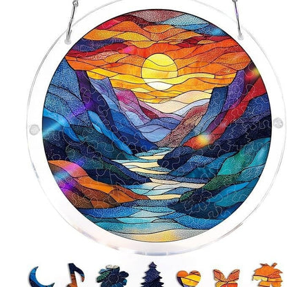 Attrape-Soleil Puzzle en Acrylique
