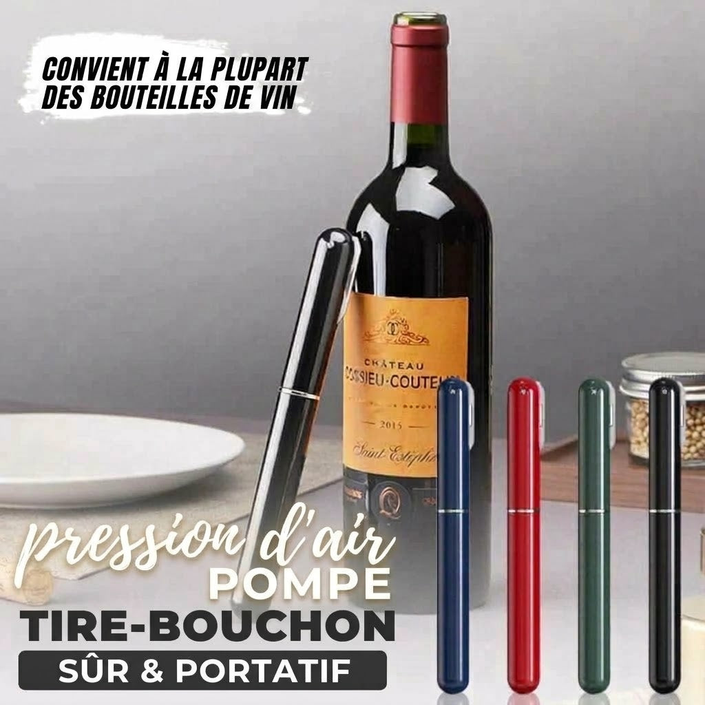VaraLiving™ Tire-Bouchon à Pompe à Air (Design Stylo)