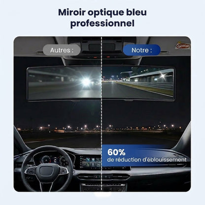 Rétroviseur intérieur incurvé grand angle pour voiture SilkEase™