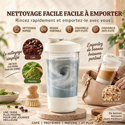 OmniLiving™ Mug Magnétique Auto-Mélangeur Automatique