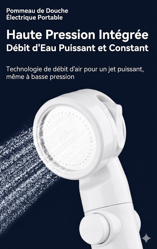 Douche de Camping Portable – Mobile & Rechargeable