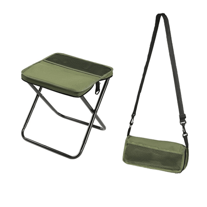Mini Tabouret Pliant & Sac de Transport
