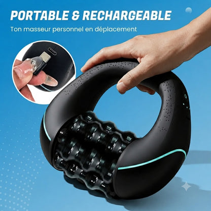 Masseur de Mains Électrique à Rouleaux – Pétrissage Profond