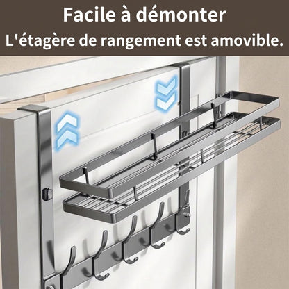 VaraLiving™ Organisateur de Porte Suspendu avec Paniers et Crochets