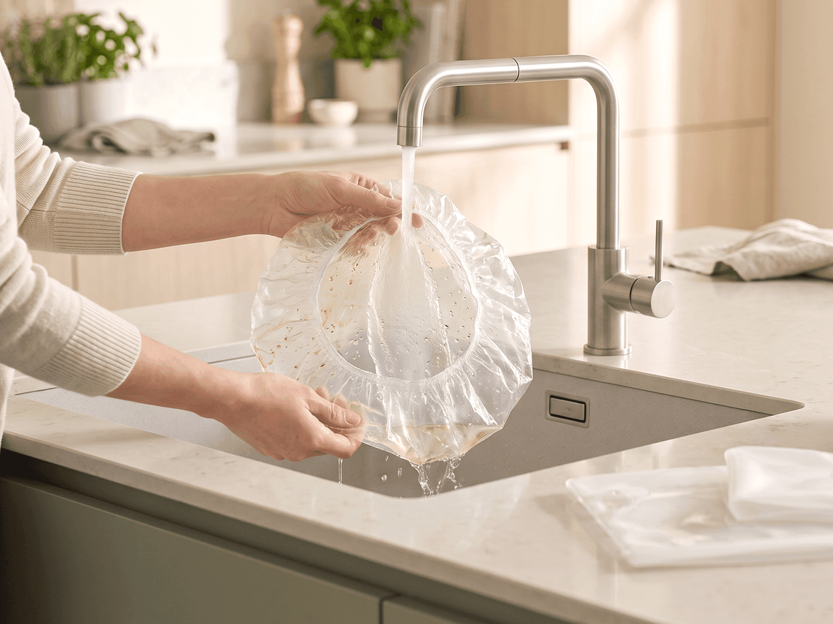Couvre-bols élastiques pour la conservation des aliments OmniLiving™