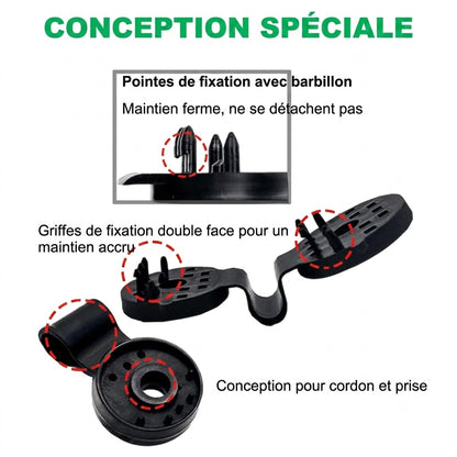 Clips de Fixation pour Toile d'Ombrage – Attaches Universelles Durables pour Extérieur