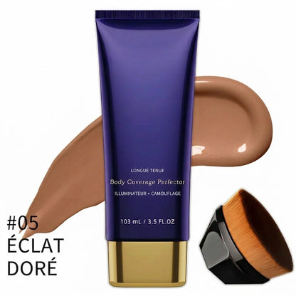 Correcteur corporel couvrance totale avec pinceau PureVal™ | Imperméable et longue durée