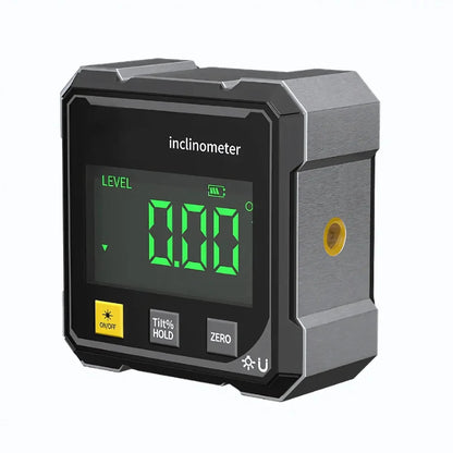 Inclinomètre Laser Magnétique Digital Vexton™ Pro – Rapporteur d'Angle Double Face de Précision