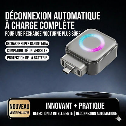Chargeur Intelligent avec Arrêt Automatique