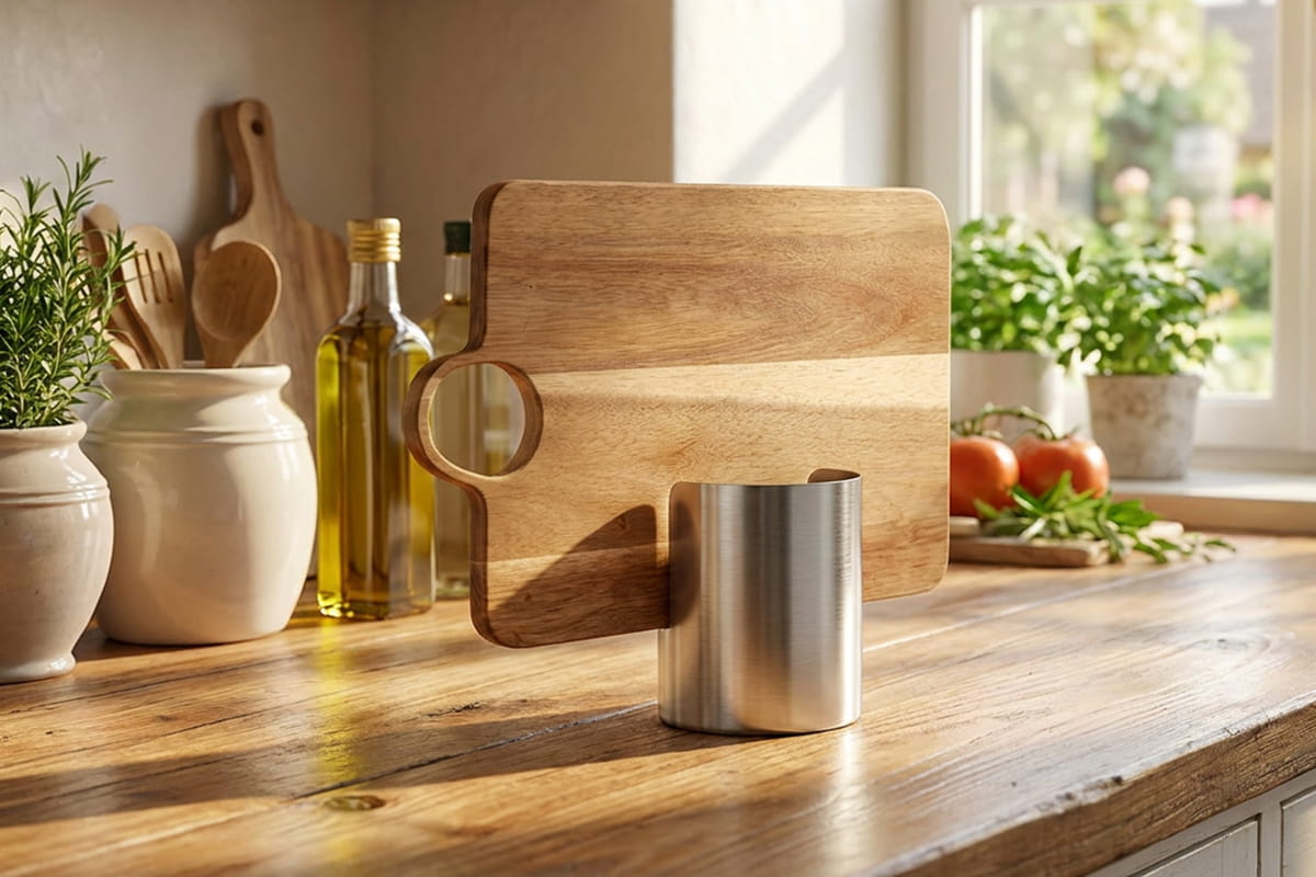 Égouttoir à Couverts Multifonction en Inox – 1 ACHETÉ = 1 OFFERT (Pack de 2)