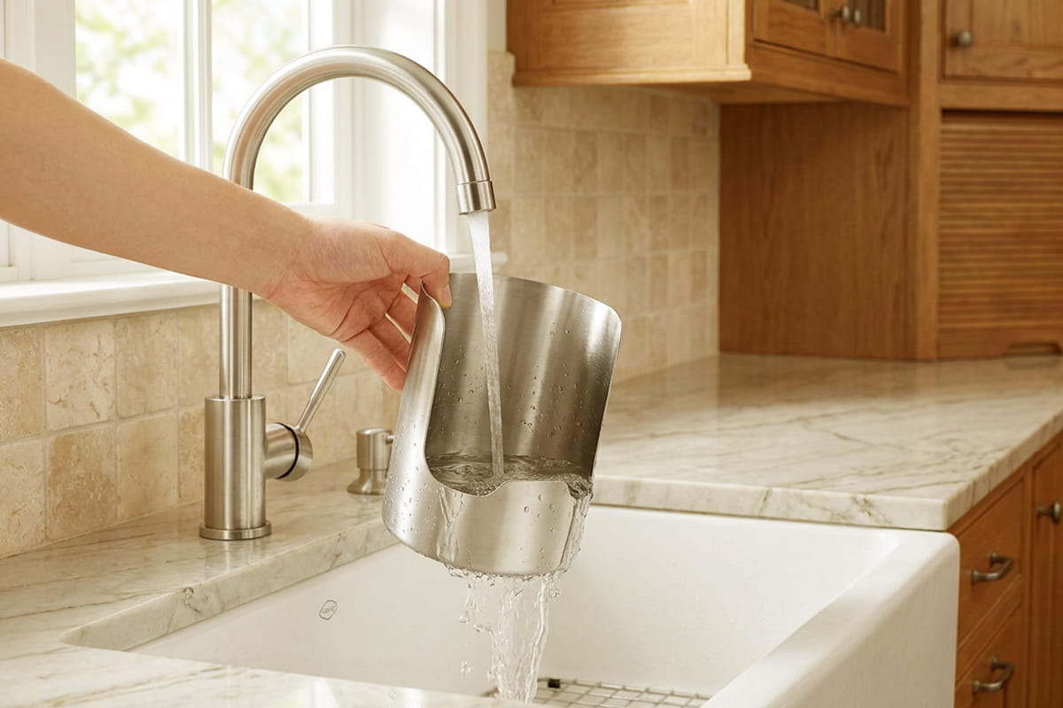 Égouttoir à Couverts Multifonction en Inox – 1 ACHETÉ = 1 OFFERT (Pack de 2)