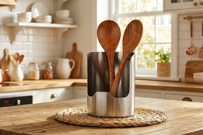 Égouttoir à Couverts Multifonction en Inox – 1 ACHETÉ = 1 OFFERT (Pack de 2)