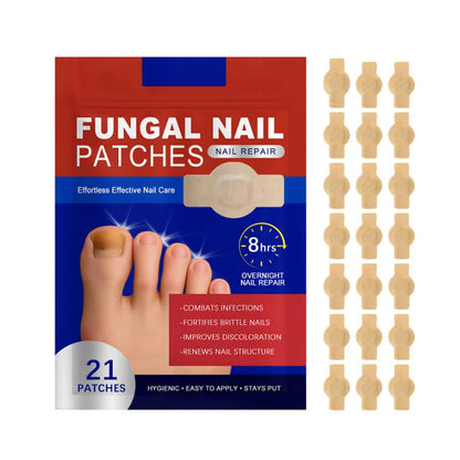 SilkEase™ Patchs Antifongiques pour Ongles & Kit de Soin