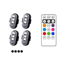 4 Lampes + 1 Télécommande