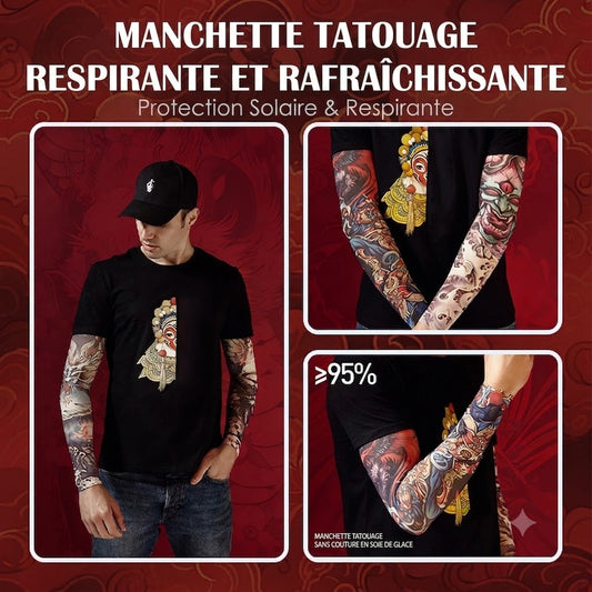 Manchette Tatouage Anti-UV & Rafraîchissante