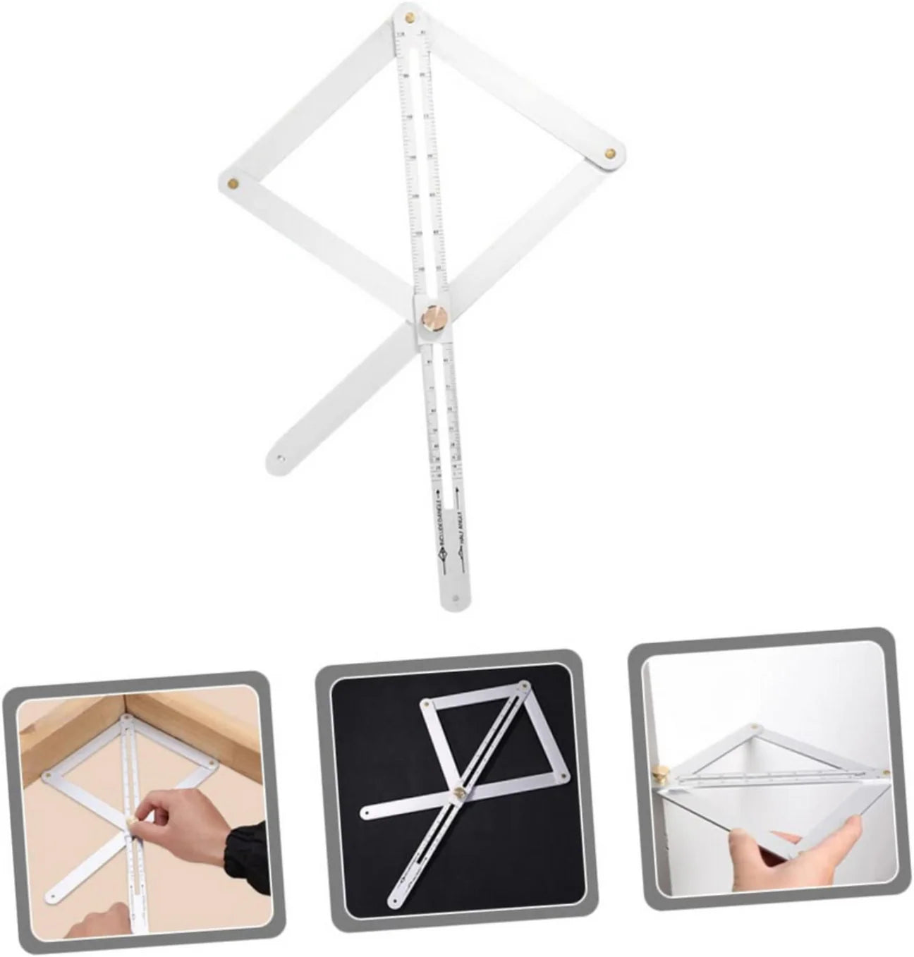Règle Multi-Angle Professionnelle – Précision & Qualité Architecte