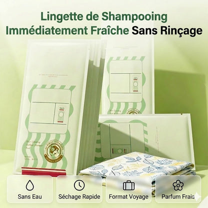 Gant de Shampoing Sans Rinçage – L'Essentiel de Voyage