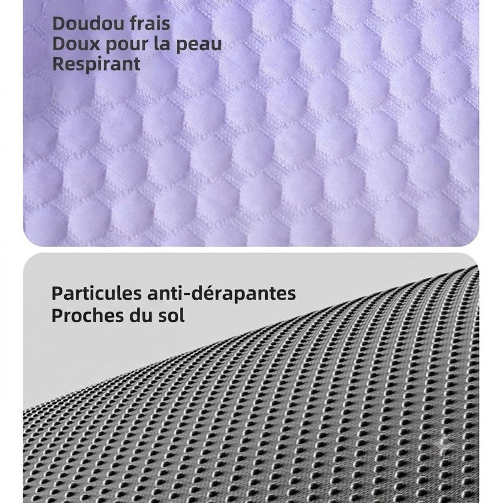 Tapis Rafraîchissant 3D pour Chiens & Chats – Lit d'Été Respirant avec Billes de Gel