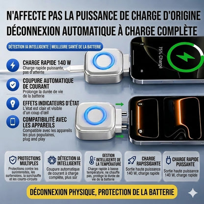 Chargeur Intelligent avec Arrêt Automatique
