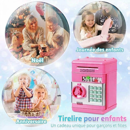 VaraLiving™ Tirelire Électronique ATM pour Enfants (avec Code)