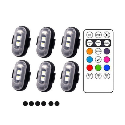 Bande lumineuse LED sans fil avec télécommande OmniLiving™ (8 couleurs)