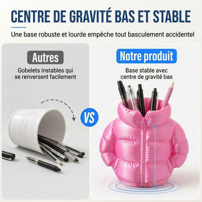 VaraLiving™ Pot à Crayons Design Amortisseur Imprimé 3D