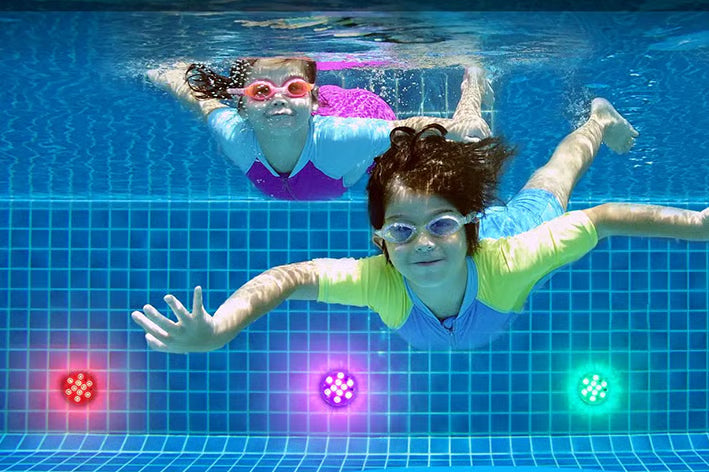 Lampe de Piscine LED RGB Étanche – 1 ACHETÉE = 1 OFFERTE (Pack de 2)