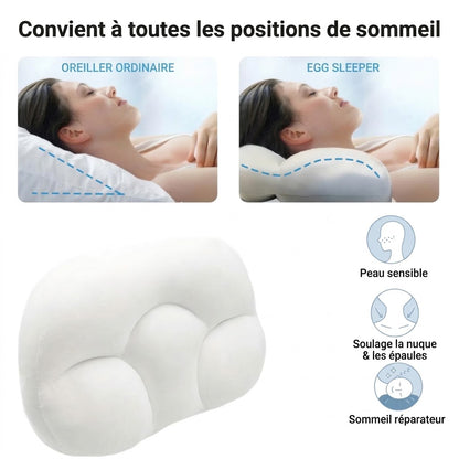 VaraLiving™ Coussin Ergonomique Mémoire de Forme (Nuque & Dos)