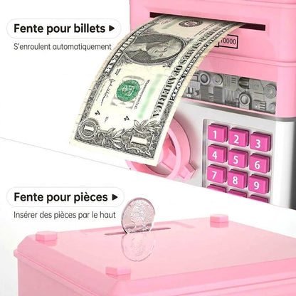 VaraLiving™ Tirelire Électronique ATM pour Enfants (avec Code)