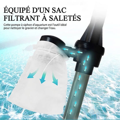 Nettoyeur de gravier électrique pour aquarium