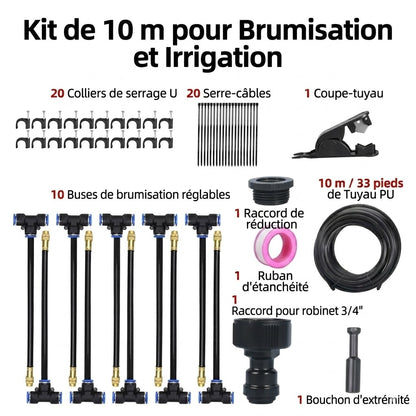 Système d'Arrosage Automatique 360° – Intelligent & Précis pour votre Jardin