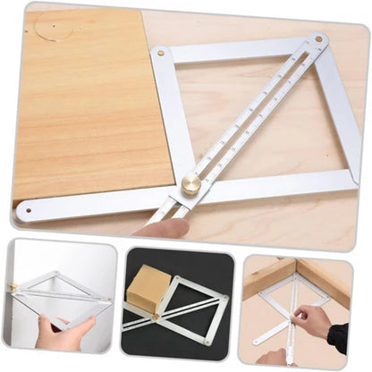 Règle Multi-Angle Professionnelle – Précision & Qualité Architecte
