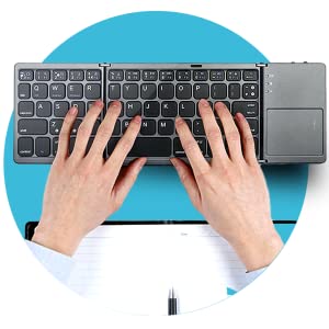 SilkEase™ Clavier Bluetooth Sans Fil Pliable | Mini Clavier Universel & Portable