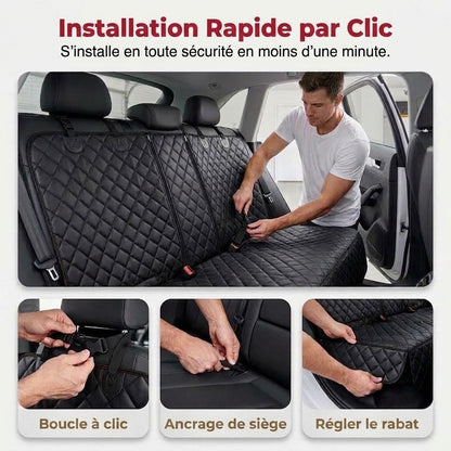 Siège de voiture pliable pour chien NovaPulse™ | Siège auto étanche et sécurisé pour chiens