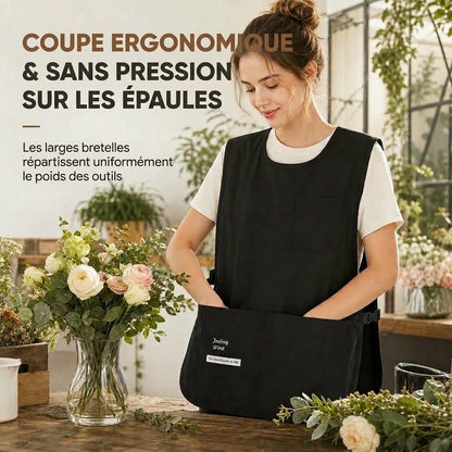 VaraLiving™ Tablier de Cuisine Style Gilet | Imperméable, Anti-Huile & Respirant Sans Tour de Cou