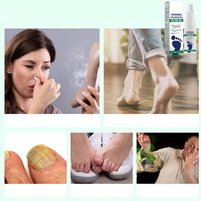 SilkEase™ Spray Pieds Antibactérien & Hydratant Intense