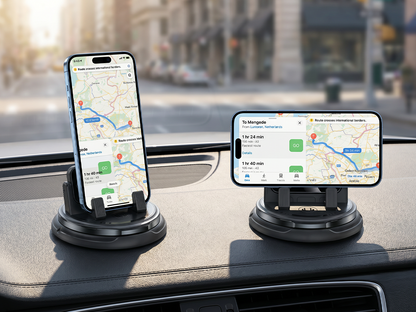 Support Téléphone Voiture Rotatif à 360° – Stable & Universel