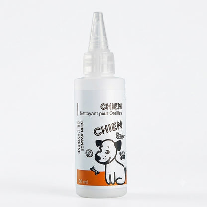 Nettoyant d'Oreilles pour Chiens & Chats – Lotion Auriculaire Douce et Apaisante