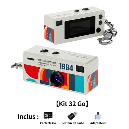 Mini Caméra de Poche – Capturez l'Instant
